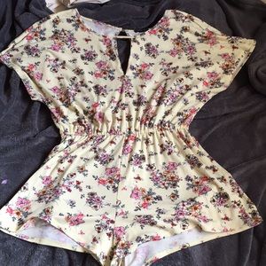 Floral romper